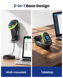 Eyoyo Handheld 1D 2D QR Bluetooth Wireless Barcode Scanner with Screen