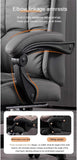 High-Back Leather Ergonomic Desk Chair, Lumbar(A 20x18x20 in)