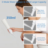 Momfree Portable Bidet for Travel - Rechargeable Electric Travel Bidet Peri Bottle with Adaptor & 3 Speed Modes, IPX7 Waterproof Portable Bidet for Women Men Baby Pregnancy Postpartum Personal Hygiene