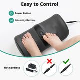 Medcursor Foot Massager with Heat - Foot and Calf Massager with Massage Roller, Deep Massage for Plantar Fasciitis, Pain Relief, Neuropathy, Relax for Home or Office Use (Not Cordless)