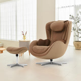 Nouhaus NOU Campo Heated Massage Chair,Full Body Massaging Zero-Gravity Leisure Recliner with Low-Noise 3D Massage and Dual Sound Systems Modern Massage Chairs (Dark Caramel)