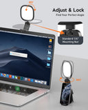 LitONES Ring Light for Laptop, Monitor, Desk, Eye-Caring Diffused LED Light