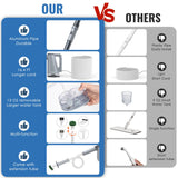 FEPPO Steam Mop & Detachable Handheld Steam Cleaner for Home and Floor Cleaning, 15s Heat-Up, 230°F Floor Steamer for Deep Cleaning with Multi-purpose Attachments Hardwood Floors, Tile,Grout,Furniture
