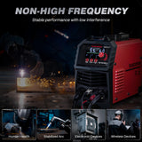 ARCCAPTAIN 55A Non-HF Plasma Cutter Machine, Blowback Pilot Arc, 110V/220V