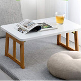 Folding Computer Desk，Multifunctional Lap Desk Breakfast Serving