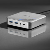 Speakerphone Hub | Portable Audio Docking Station with 360° Sound Input and Smart Noise Cancellation | Conference Speaker and Microphone SideTrak