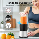 Consciot CB08 11-Piece Blender for Kitchen and Personal Size, Blend Shakes and Smoothies, Frozen Drinks, Baby Food, Spreads & More, 3 Portable To-Go Cups & 2 Spout Lids & 1 Solid Lid, 900 Peak Watts