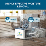 Dehumidifiers with Pump and Drain Hose for Crawlspace, Basement, 120 PPD Energy Star Crawl Space Dehumidifier ARGENDON