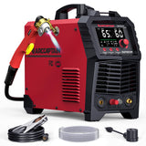 ARCCAPTAIN 65A Plasma Cutter Machine, Non-Touch Pilot Arc, 3-in-1 Cut Modes