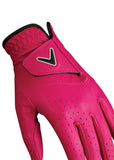 Callaway Golf Opti Color Glove (Worn on Left Hand, Ladies (3-Pack), Small, Multi Color)