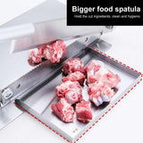 Treliamd Manual Meat Bone Cutter, Manual Meat Slicer Frozen Meat Cutter Machine, Heavy Duty Chicken Cutting Machine with Blade Bone Chopper for Kitchen Beef Goat Pig Fish