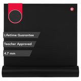 Manduka PROlite Long and Wide Yoga Mat 79" - 4.7mm | Lifetime Durability | Hygienic Construction | XL for More Practice Space | 79 x 30 inches | Black