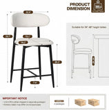 AQO Counter Height Bar Stools Set of 4