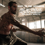 VIVITORY Gym Fitness Training Climbing Ropes, Workout Gym Climbing Rope, Home Training and Fitness Workouts,1.5'' in Diameter, Available 10, 15, 25, 30 Ft (10 ft) VIVITORY