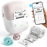 NIIMBOT B2 Label Maker Machine with Tape for Home Office, Pink