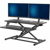VIVO Black 32 inch Standing Desk Riser, DESK-V000S