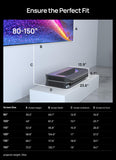 AWOL Vision LTV-3500 Pro UST Triple Laser TV Projector, TV-Like Brightness, 150" Perfect Sharpness