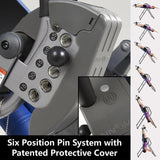 ITM4800 Advanced Heat and Massage Inversion Table,Black/ Blue / Gray Innova Health and Fitness