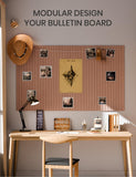 Fluxynara Felt Bulletin Board & Cork Board Alternative 36'' x 24''