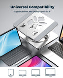 Aoviho 360° Rotating Laptop Stand for Desk | Adjustable, Foldable, Portable Aluminum Ergonomic Riser