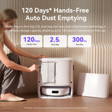 NARWAL Freo X10 Pro Robot Vacuum and Mop Combo, 11,000Pa Suction, DualFlow Tangle-Free System, MopExtend Edge Cleaning, Self-Emptying, Auto Mop Wash & Dry, LiDAR Navigation, for Pet Hair & Hard Floors