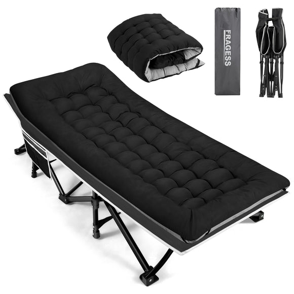 Fragess Portable Camping Cot, Sleeping Cot for Adult, 28
