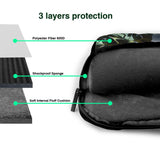 DRTGEDS Fishing Rod Print Travel Laptop Bag Lightweight Case with Luggage Strap Shoulder Briefcase Holiday Gift