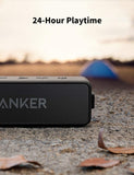 Anker Soundcore 2 Portable Bluetooth Speaker with 12W Stereo Sound, Bluetooth 5, Bassup, IPX7 Waterproof, 24-Hour Playtime, Wireless Stereo Pairing, Speaker for Home, Outdoors, Travel Anker