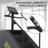 Fitvids Stair Stepper Machine, Commercial Grade Stair Climber with 15 Resistance Levels, Continuous Stair Stepping Machine for Cardio and Lower Body Workouts, LED Screen, Exercise Machine for Home Gym