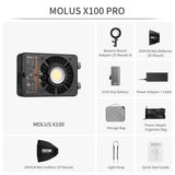 ZHIYUN MOLUS X100 Bi-Color PRO 100W LED Video Light V2 Upgraded Version