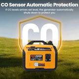 maXpeedingrods 2500W Dual Fuel Inverter Generator Small for Home Outdoor