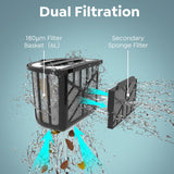 2026 New TALOSBO Pleco Pro Cordless Robotic Pool Cleaner, Smart Navigation, 210–240 Min Runtime, App Control, Wall Climbing & Waterline Cleaning, Dual-Layer Filter for Inground Pools up to 2691 Sq Ft