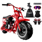 BRM100 Mini Dirt Pit Bike 105cc 4-Stroke Off Road for Teens Adults 220 LBS