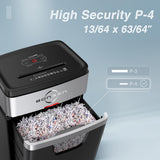 Paper Shredder, 20-Sheet 60 Mins Nonstop Heavy Duty Paper Shredder for Office