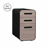 Laura Davidson Furniture Stockpile Slim 3-Drawer Mobile File Cabinet