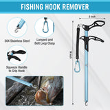 Fishing Tools Kit- Fishing Plier, Fish Fillet Knife, Fish Lip Gripper, Hook Remover, Digital Fish Scale, Line Snip, Fly Fishing Retractor Mossy Oak