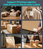 ORGBRO Thermal Shipping Label Printer, 4x6 Bluetooth Label Maker