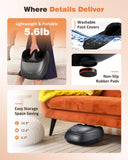 Shiatsu Foot Massager Machine with Heat & Remote, 2026 Upgraded Deep Kneading Feet Massager for Plantar Fasciitis & Neuropathy, 3 Heat Levels, Multi-Mode Massage, Auto-Off Timers, Gifts for Women Men