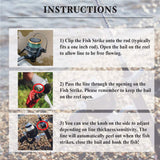 Bullet Ant Sports Fish Strike, Bite Indicator, Fishing Rod Clip On, 3 Pack, Fishing Gift