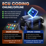 OTOFIX D1 ECU Coding OBD2 Scanner w/BT, All Systems Diagnosis, CAN FD DoIP