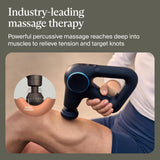 TheraGun Therabody Prime Plus Heated, Powerful Massage Gun for Enhanced Warm-Up & Workout Recovery - Quiet Deep Tissue Massager for Body and Back Pain Relief - Leg & Back Massager with Heat