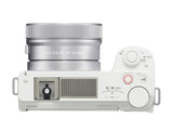 Sony ZV-E10 II APS-C Mirrorless Creator Camera with 16-50mm Lens White