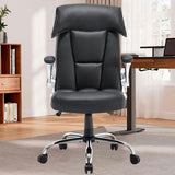 linting 350lbs Ergonomic Executive Office Chairs with Flip up Arms Padded Headrest