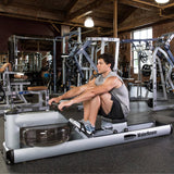 WaterRower M1 Lo Rise Rowing Machine with S4 BLE Monitor | USA Made | Original Handcrafted Erg Machine for Home Use & Gym | Best Warranty
