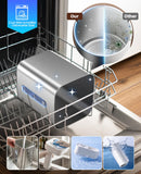 4.6L/1.2Gal Stainless Steel Humidifier for Bedroom, Top Fill Ultrasonic Cool Mist Humidifier Dishwasher Safe, Ultra-Low Noise, Sleep Mode, Humidifiers for Baby Nursery, Office & Indoor Plants