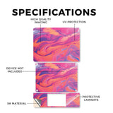 Phone Skin Compatible with Microsoft Surface Laptop 13.8" 8th Edition (2026) - Sunset Flow - Premium 3M Vinyl Protective Wrap Decal Cover - Easy to Apply | Crafted in the USA by MightySkins