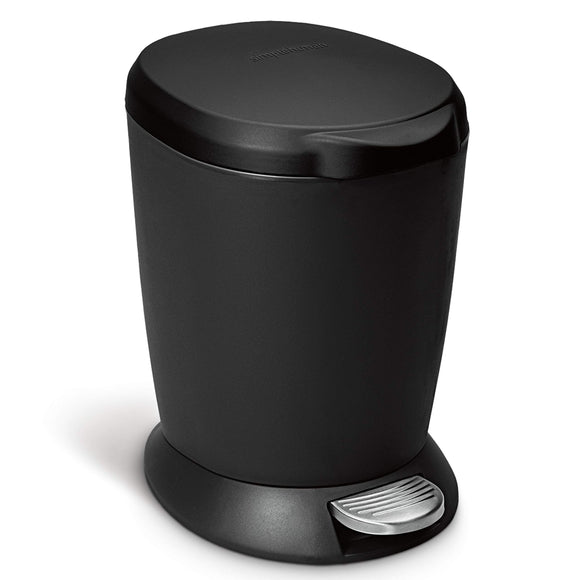 Gallon Compact Plastic Round Bathroom Step simplehuman