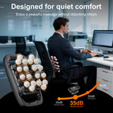 Fitiger Deep Tissue Massager Gun for Back, Shoulder and Neck Pain Relief, Powerful Shoulders, Back Massager, Legs, Foot Massager & Full Body Muscle Recovery with 20 Massage Heads, 3 Modes & 30 Speed