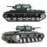 Heng Long Modified Ver. rc Tank 1/16 Soviet KV1 Tank Model 3878(360° & 7000mah & Metal Track & Road & Sprocket & Idle Wheel)