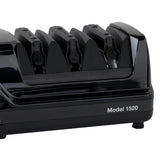 Chef’s Choice Professional Electric Knife Sharpeners AngleSelect for 15- and 20-Degree Straight-Edge and Serrated Knives with Diamond Abrasives & Precision Angle Control, 2-Stage, Black